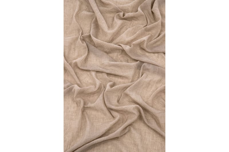 Elena Gardin 135x240 cm - Beige - Tekstiler & tepper - Gardiner - Gardinlengder - Kanallengde