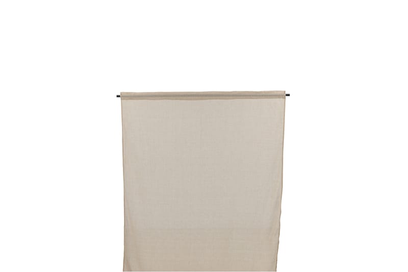 Elena Gardin 135x240 cm - Beige - Tekstiler & tepper - Gardiner - Gardinlengder - Kanallengde