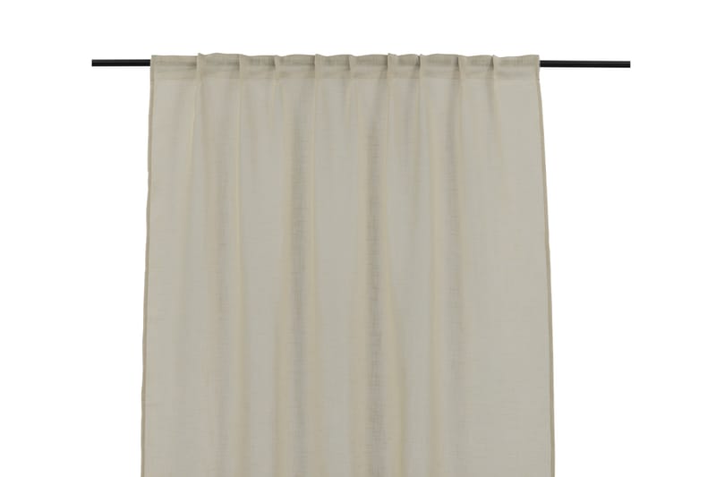 Kaya Gardin 140x240 cm - Beige - Tekstiler & tepper - Gardiner - Gardinlengder - Kanallengde