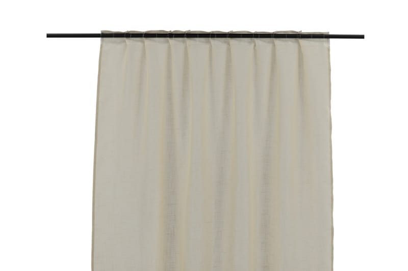 Kaya Gardin 140x240 cm - Beige - Tekstiler & tepper - Gardiner - Gardinlengder - Kanallengde