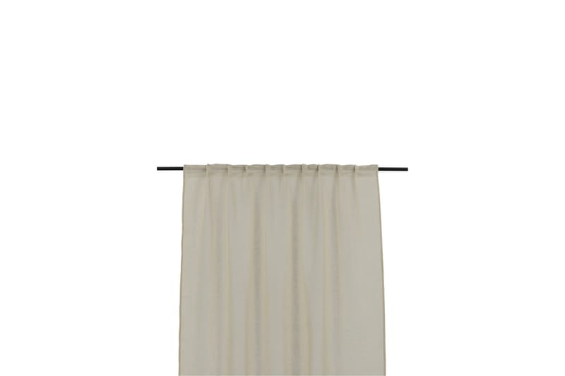 Kaya Gardin 140x240 cm - Beige - Tekstiler & tepper - Gardiner - Gardinlengder - Kanallengde