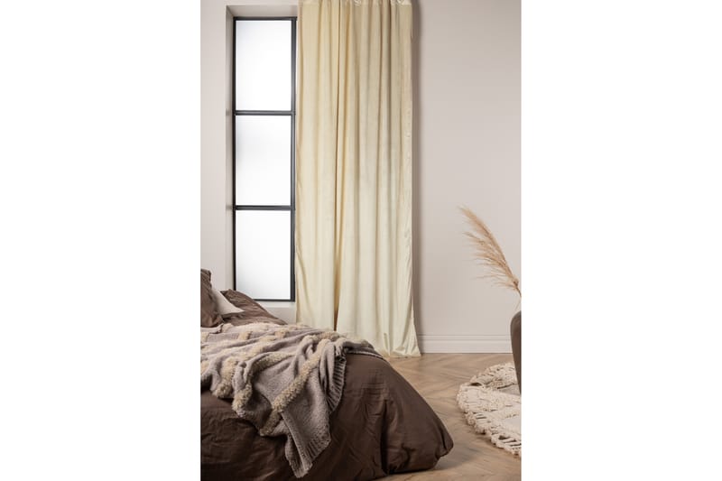 Mary Gardin 135x250 cm - Beige - Tekstiler & tepper - Gardiner - Gardinlengder - Kanallengde