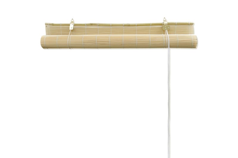 Naturlig bambus rullegardin 120x160 cm - Beige - Tekstiler & tepper - Gardiner - Rullegardin