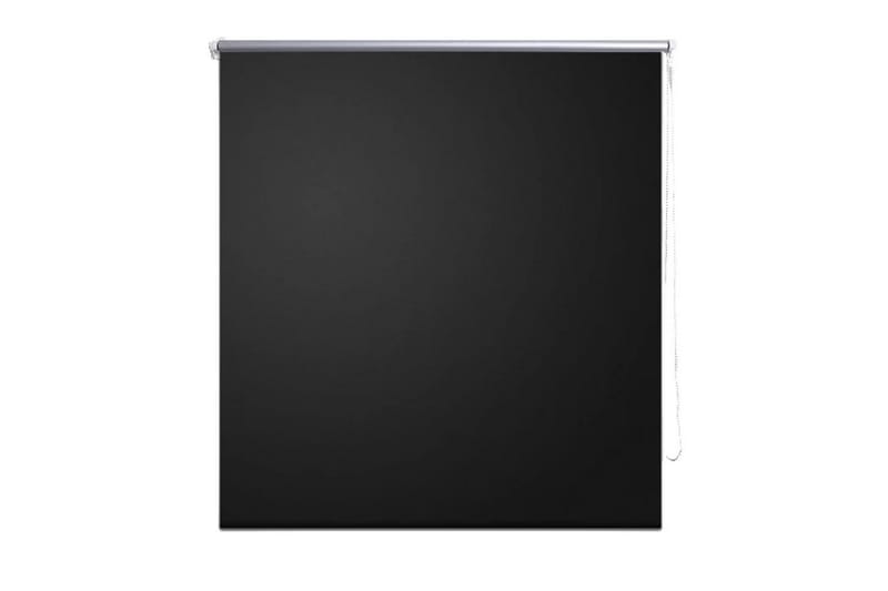 Rullegardin Blackout 100 x 230 cm Svart - Hvit|Svart - Tekstiler & tepper - Gardiner - Rullegardin