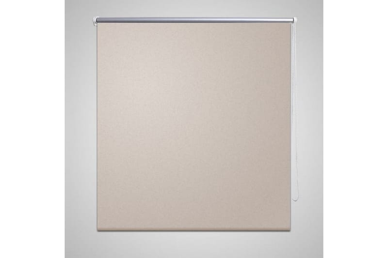 Rullegardin Blackout 60 x 120 cm Beige - Beige|Hvit - Tekstiler & tepper - Gardiner - Rullegardin