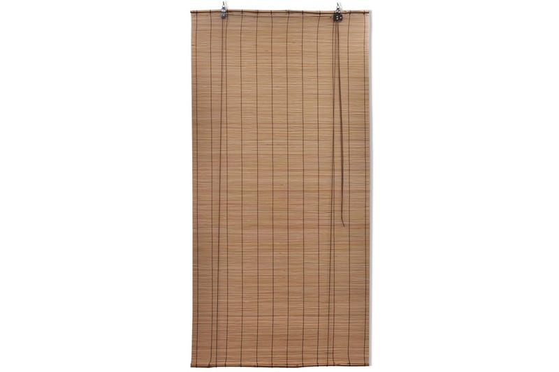 Rullegardiner 2 stk bambus brun 150 x 220 cm - Rullegardin