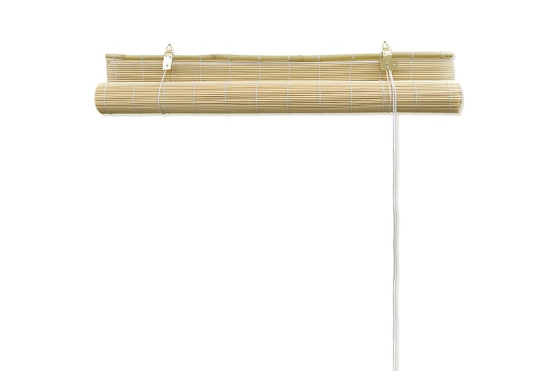 Rullegardiner naturlig bambus 100x160 cm - Beige - Tekstiler & tepper - Gardiner - Rullegardin