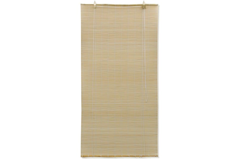 Rullegardiner naturlig bambus 100x160 cm - Beige - Tekstiler & tepper - Gardiner - Rullegardin