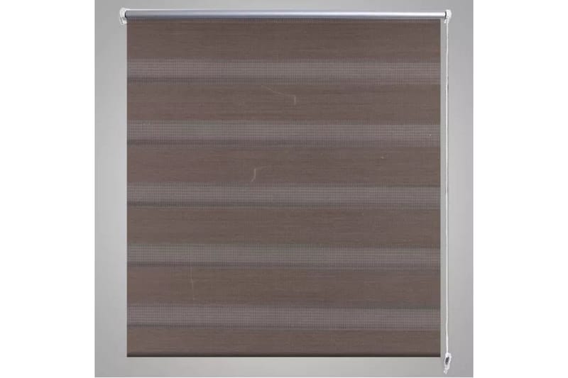 Zebra Gardiner 40 x 100 cm Kaffe Farge - Beige|Hvit - Tekstiler & tepper - Gardiner - Rullegardin