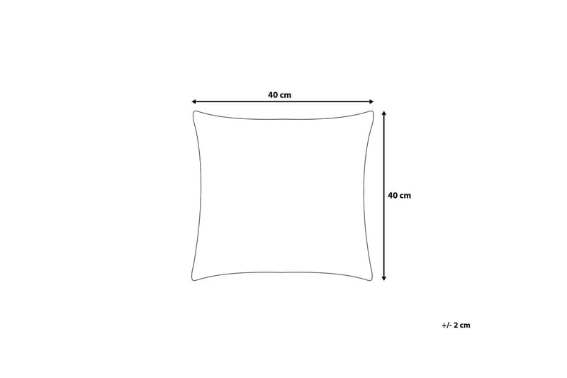 Hagepute Anchuelo 2-pk 40x40 cm - Gul - Tekstiler & tepper - Pute & putetrekk - Pute utendørs