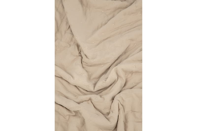 Sally Sengeteppe 260x260 cm - Beige - Tekstiler & tepper - Sengetøy