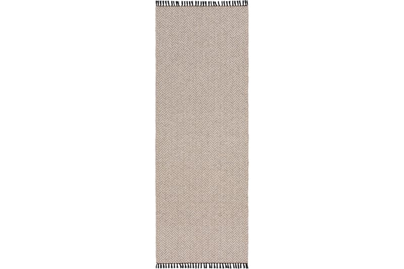 Fladvævet Teppe Colette 150x250 cm Rektangulært - Beige - Tekstiler & tepper - Teppe & matte - Flatvevde tepper