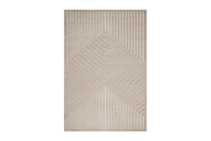 Flatvevd teppe Jaslin 240x340 Rektangulær - Beige - Flatvevde tepper