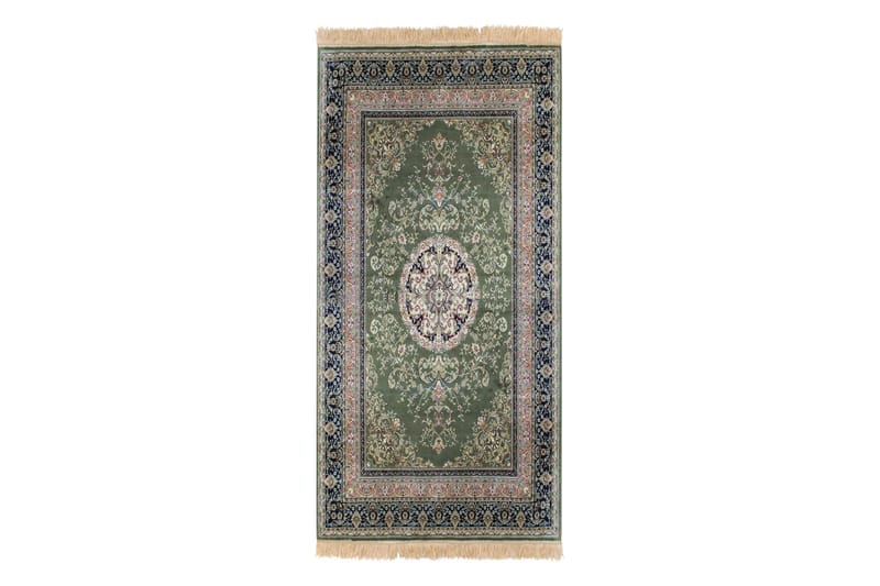 Matte Casablanca Medallion 80x150 - Grønn - Tekstiler & tepper - Teppe & matte - Orientalske tepper - Persisk matte