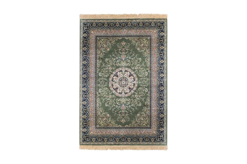 Orientalsk Matte Casablanca Medallion 200x300 - Grønn - Persisk matte - Orientalske tepper
