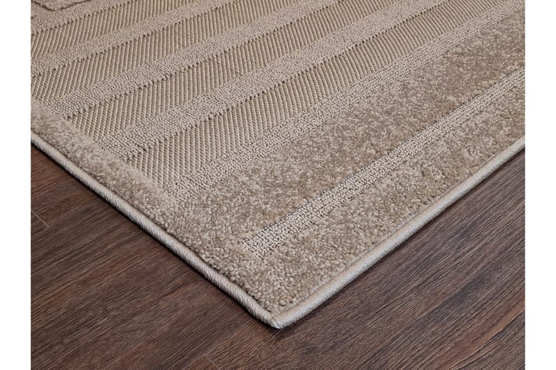 Hampton Flatvevd teppe 140x200 cm Rektangulær - Beige - Tekstiler & tepper - Teppe & matte - Flatvevde tepper