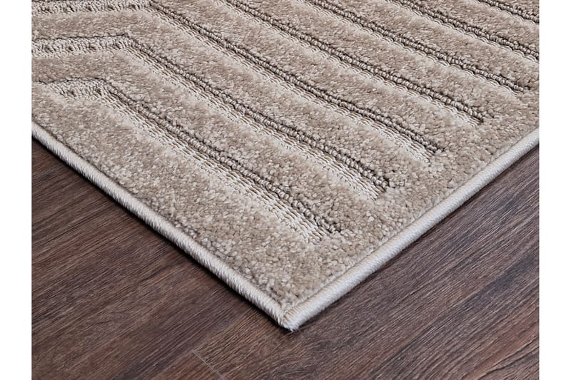 Hampton Flatvevd teppe 160x230 cm Rektangulær - Beige - Tekstiler & tepper - Teppe & matte - Flatvevde tepper