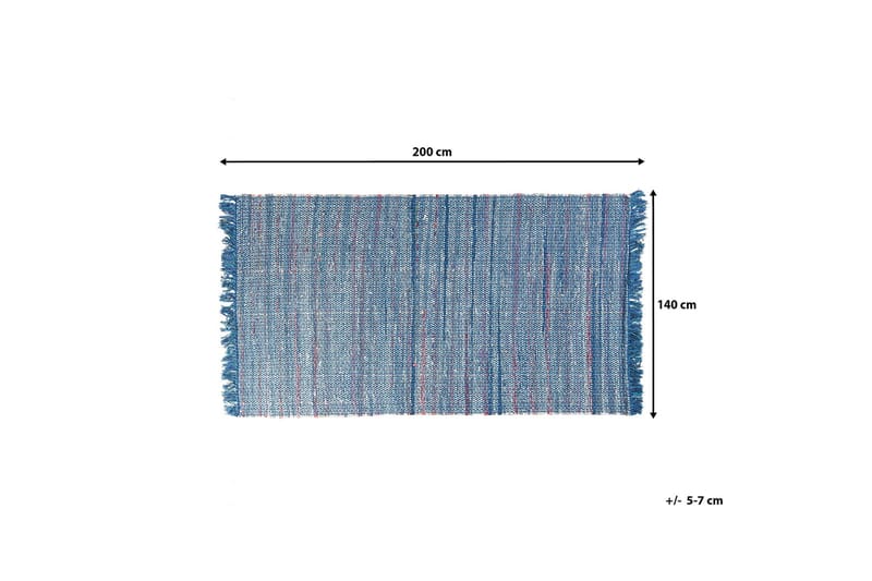 Matte Besni 140x200 cm - Blå - Tekstiler & tepper - Teppe & matte