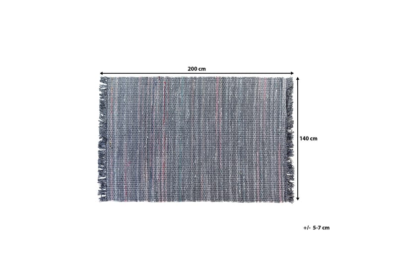 Matte Besni 140x200 cm - Grå - Tekstiler & tepper - Teppe & matte