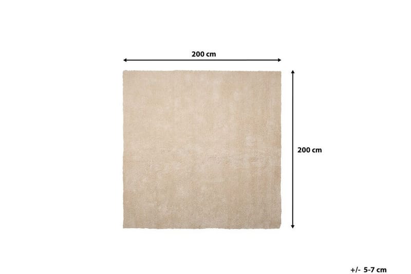 Matte Cefny 200x200 cm - Beige - Tekstiler & tepper - Teppe & matte