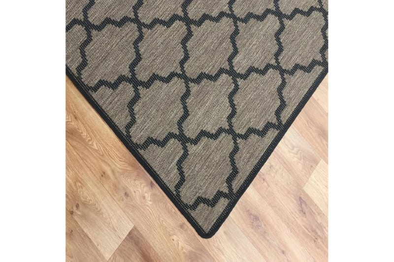 Matte Sisal 133x190 cm - Brun/Svart - Tekstiler & tepper - Teppe & matte