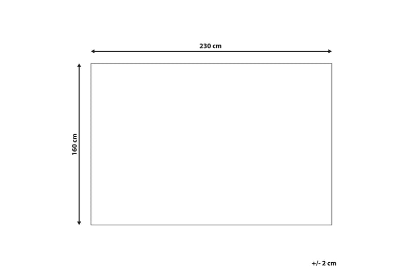 Bomullsteppe Afis 160x230 cm - Beige - Tekstiler & tepper - Teppe & matte - Moderne matte - Bomullsmatter