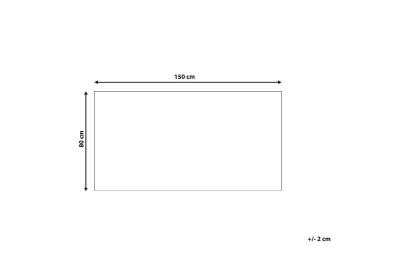 Bomullsteppe Balabang 80x150 cm - Blå - Tekstiler & tepper - Teppe & matte - Moderne matte - Bomullsmatter