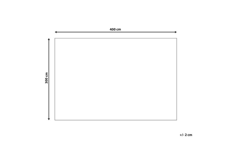 Bomullsteppe Barkhan 300x400 cm - Beige - Tekstiler & tepper - Teppe & matte - Moderne matte - Bomullsmatter