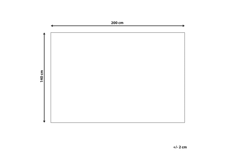 Bomullsteppe Katra 140x200 cm - Gul - Tekstiler & tepper - Teppe & matte - Moderne matte - Bomullsmatter