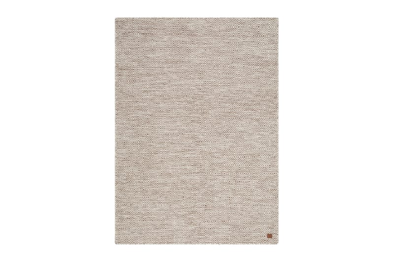 Gåsöga Ullteppe 140x200 cm Rektangulær - Beige - Tekstiler & tepper - Teppe & matte - Moderne matte - Ullteppe