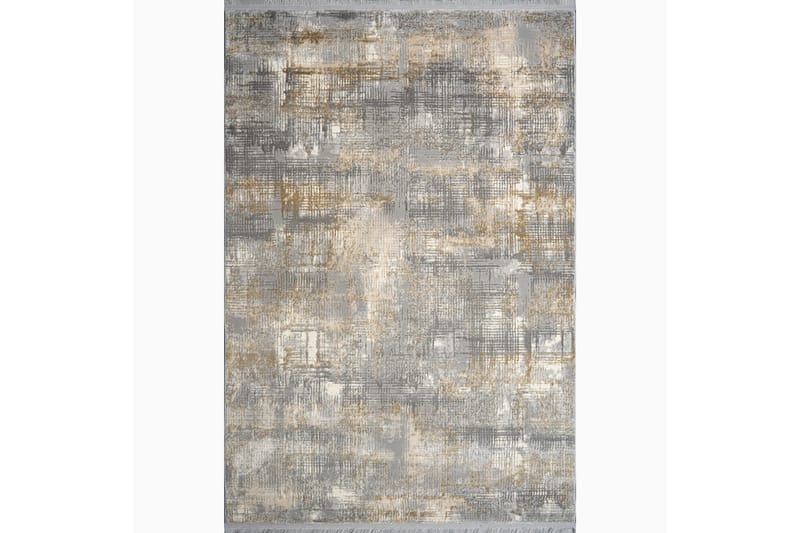 Gangmatte Naveena 80x150 cm Rektangulær - Grå/Beige/Creme - Gangmatter