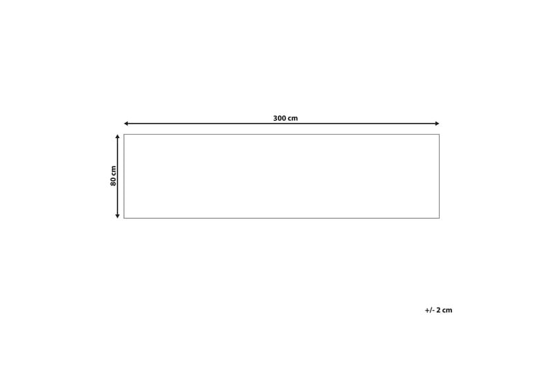 Juteteppe Budho 80x300 cm - Grå - Tekstiler & tepper - Teppe & matte - Moderne matte - Jutematter & hampematter