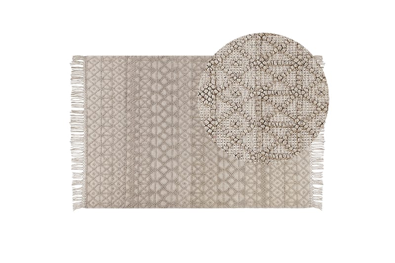 Ryeteppe Alucra 200x300 cm - Beige - Ryetepper