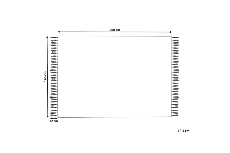 Ryeteppe Bademli 140x200 cm - Grønn - Tekstiler & tepper - Teppe & matte - Moderne matte - Ryetepper