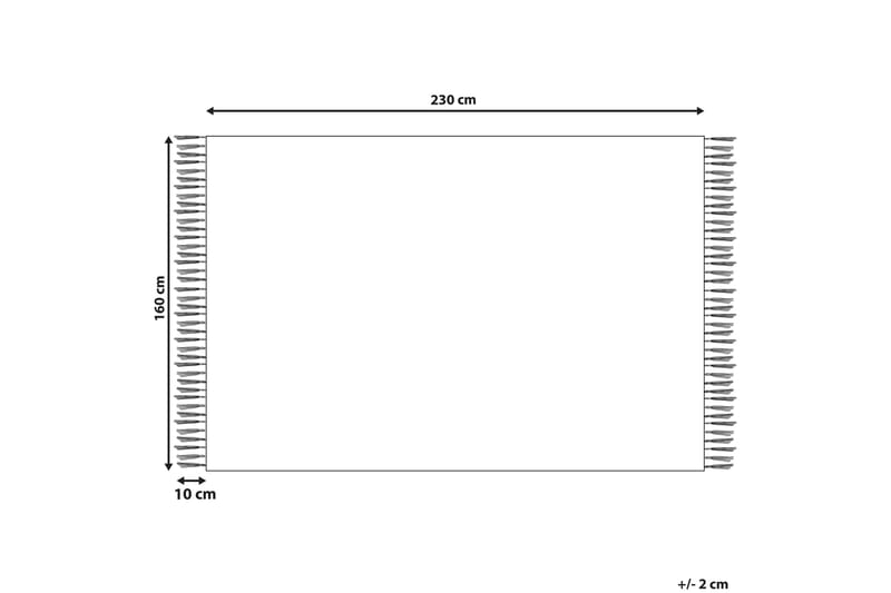 Ryeteppe Bayir 160x230 cm - Beige - Tekstiler & tepper - Teppe & matte - Moderne matte - Ryetepper