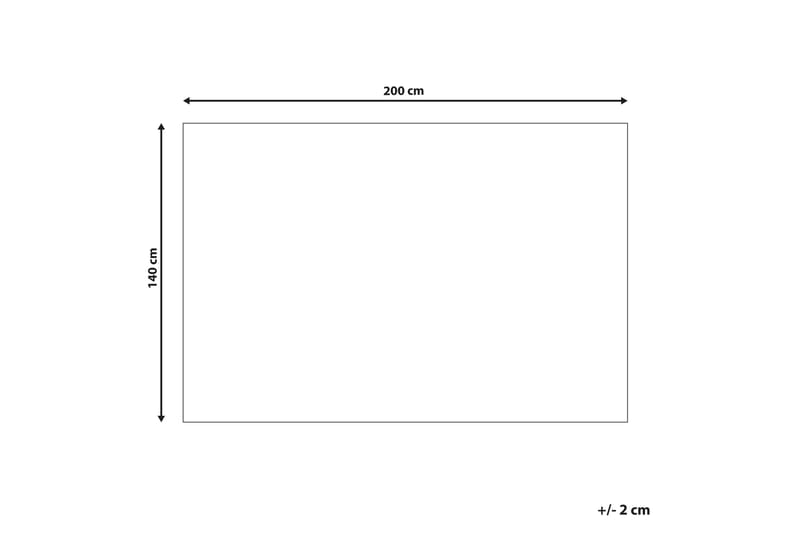 Ryeteppe Calti 140x200 cm - Grønn - Ryetepper