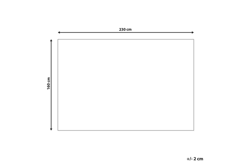 Ryeteppe Calti 160x230 cm - Blå - Tekstiler & tepper - Teppe & matte - Moderne matte - Ryetepper