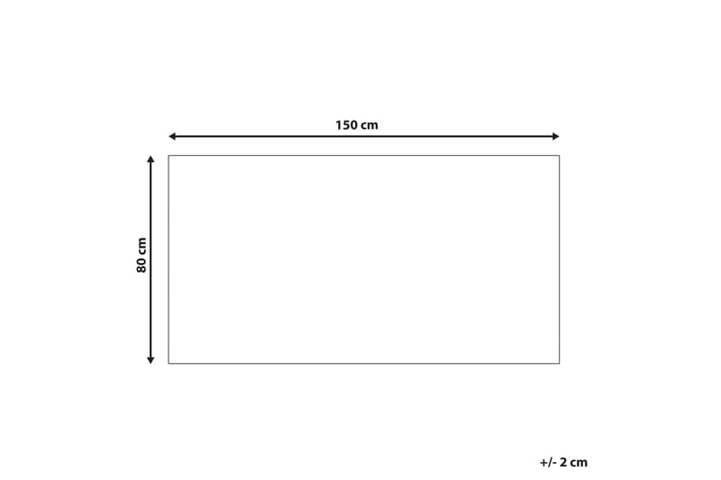 Ryeteppe Calti 80x150 cm - Blå - Tekstiler & tepper - Teppe & matte - Moderne matte - Ryetepper