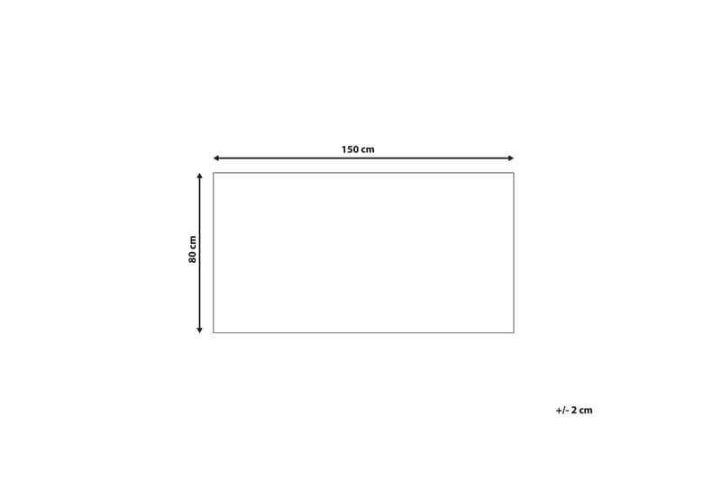 Ryeteppe GesiIi 80x150 cm - Beige - Tekstiler & tepper - Teppe & matte - Moderne matte - Ryetepper