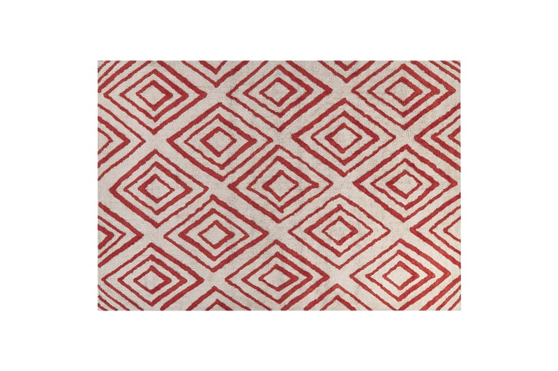Ryeteppe Haskoy 160x230 cm - Svart/hvit - Små tepper - Mønstrede tepper - Ryetepper - Store tepper
