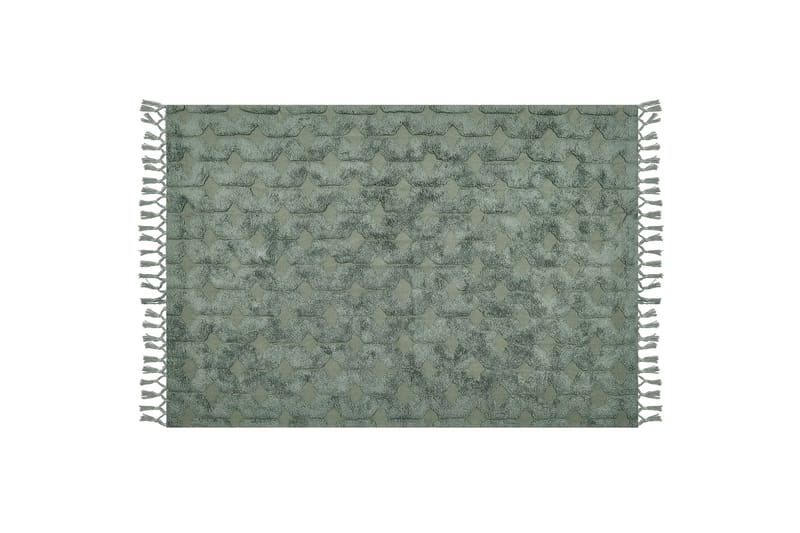 Ryeteppe Kars 160x230 cm - Grønn - Ryetepper