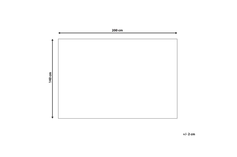 Ryeteppe Kizarli 140x200 cm - Grønn - Tekstiler & tepper - Teppe & matte - Moderne matte - Ryetepper