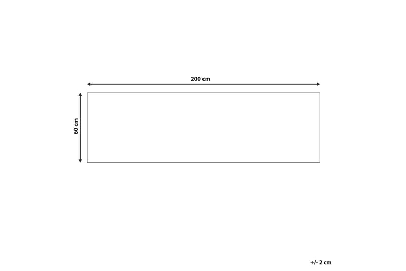 Ryeteppe Kottar 60x200 cm - Grå - Tekstiler & tepper - Teppe & matte - Moderne matte - Ryetepper