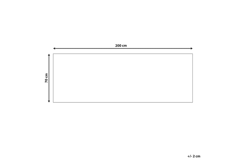 Ryeteppe Kottar 70x200 cm - Grå - Tekstiler & tepper - Teppe & matte - Moderne matte - Ryetepper