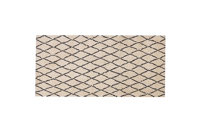 Ryeteppe Midyat 80x150 cm - Beige - Små tepper - Mønstrede tepper - Ryetepper - Store tepper