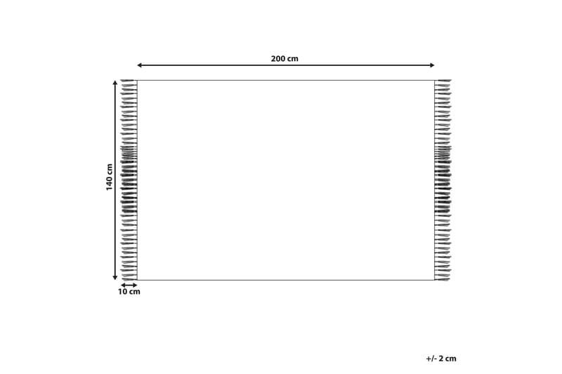 Ryeteppe Sahbaz 140x200 cm - Grønn - Tekstiler & tepper - Teppe & matte - Moderne matte - Ryetepper