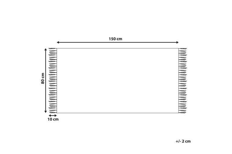 Ryeteppe Sahbaz 80x150 cm - Grønn - Tekstiler & tepper - Teppe & matte - Moderne matte - Ryetepper