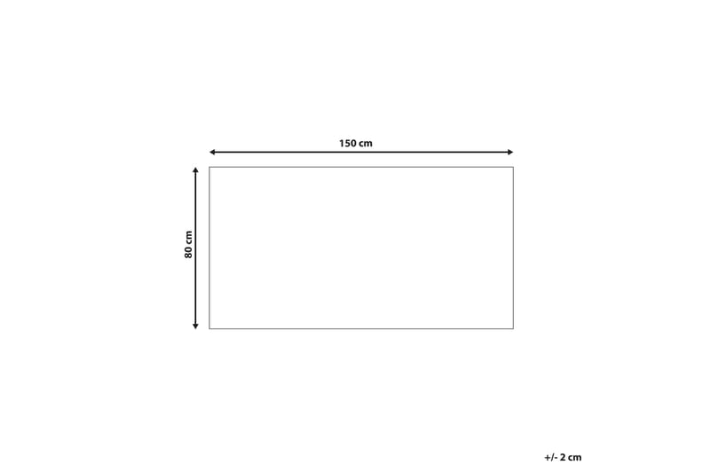 Ryeteppe Sofulu 80x150 cm - Hvit - Tekstiler & tepper - Teppe & matte - Moderne matte - Ryetepper