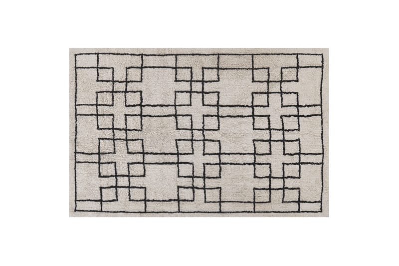 Ryeteppe Turhal 160x230 cm - Beige - Små tepper - Mønstrede tepper - Ryetepper - Store tepper