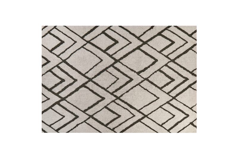 Ryeteppe Yesilkoy 160x230 cm - Svart/hvit - Små tepper - Mønstrede tepper - Ryetepper - Store tepper